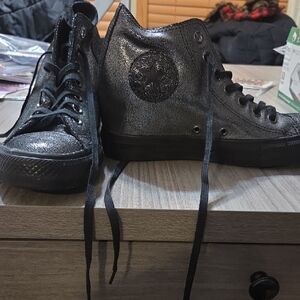 Converse Black High-Top Sneakers